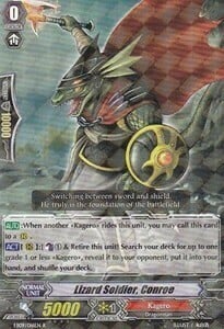Lizard Soldier, Conroe [G Format] Card Front