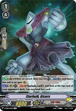 Starhulk, Gicurs Card Front