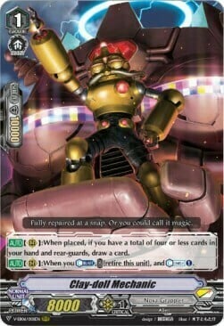 Clay-doll Mechanic Card Front