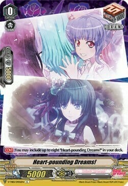 Heart-pounding Dreams! [V Format] Card Front