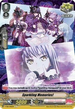 Sparkling Memories! [V Format] Card Front