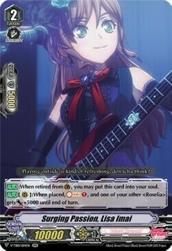 Surging Passion, Lisa Imai Card Front