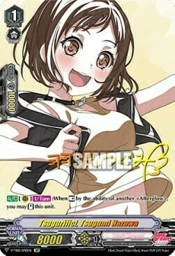Tsugurific!, Tsugumi Hazawa [V Format] Card Front