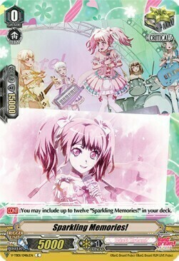 Sparkling Memories! [V Format] Card Front