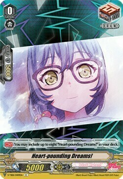 Heart-pounding Dreams! [V Format] Card Front