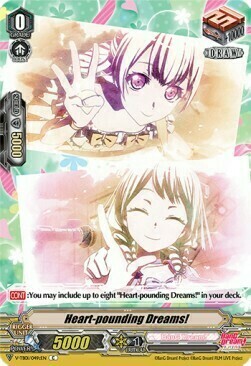 Heart-pounding Dreams! [V Format] Card Front