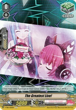 The Greatest Live! [V Format] Card Front
