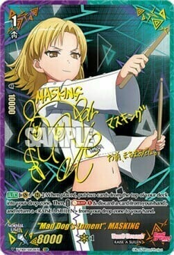 "Mad Dog's Lament", MASKING [V Format] Frente