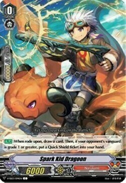 Spark Kid Dragoon Card Front