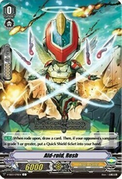 Aid-roid, Resh Card Front