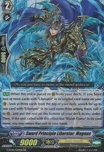 Sword Principle Liberator, Magnus [G Format] Card Front