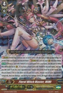 Floral Witch Master, MiMi Card Front