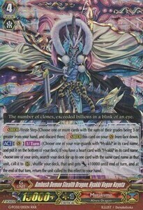 Ambush Demon Stealth Dragon, Hyakki Vogue Nayuta Card Front