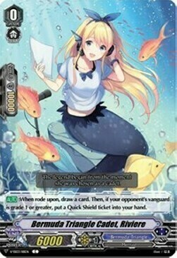 Bermuda Triangle Cadet, Riviere Card Front