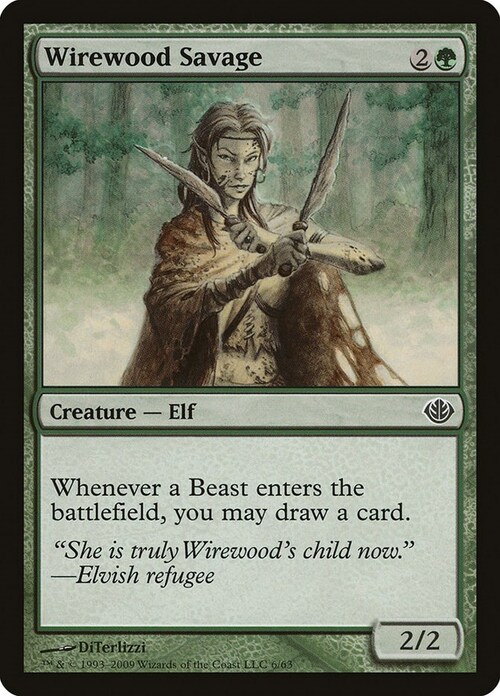 Wirewood Savage Card Front