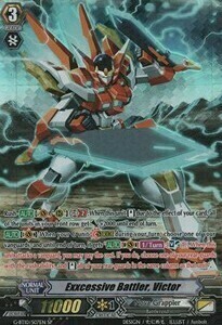 Exxcessive Battler, Victor Card Front