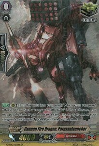 Cannon Fire Dragon, Parasaulauncher [G Format] Card Front