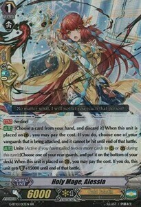 Holy Mage, Alessia [G Format] Card Front