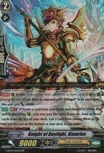 Knight of Daylight, Kinarius [G Format] Card Front