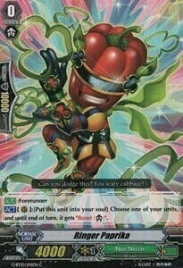 Ringer Paprika [G Format] Card Front