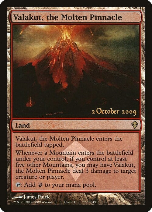 Valakut, the Molten Pinnacle Card Front