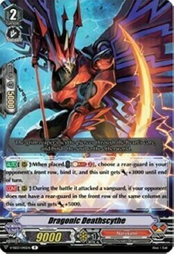 Dragonic Deathscythe [V Format] Card Front