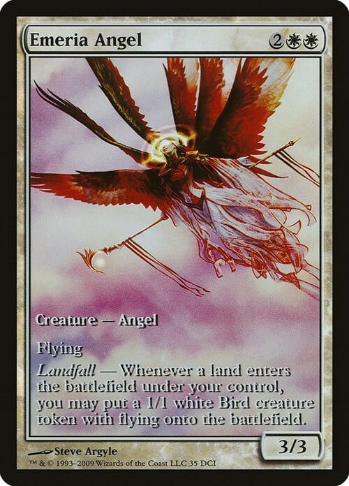 Emeria Angel Card Front