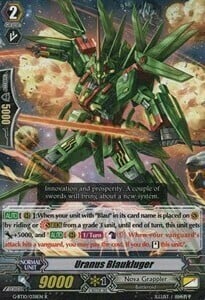 Uranus Blaukluger Card Front