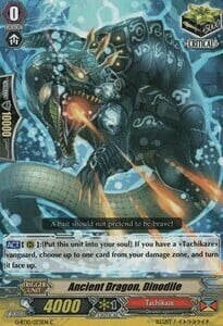 Ancient Dragon, Dinodile Card Front