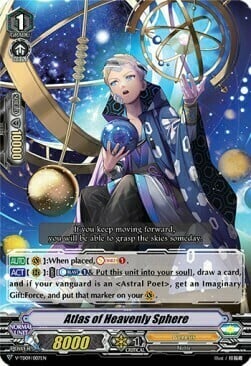 Atlas of Heavenly Sphere [V Format] Card Front