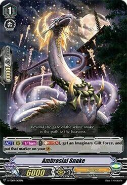 Ambrosial Snake [V Format] Card Front