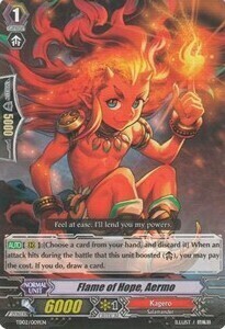 Flame of Hope, Aermo Card Front