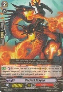 Berserk Dragon Card Front