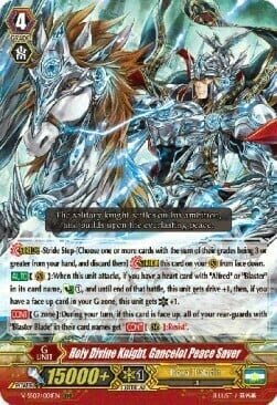 Holy Divine Knight, Gancelot Peace Saver Card Front