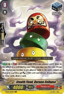 Stealth Fiend, Daruma Collapse [G Format] Card Front