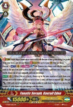 Fanatic Seraph, Gavrail Eden Card Front