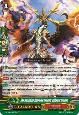 Sky Guardian Supreme Dragon, Bulwark Dragon Card Front