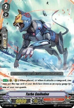 Turbo Smilodon Card Front