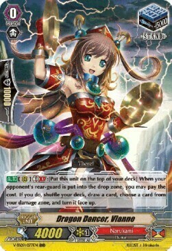 Dragon Dancer, Vianne Card Front