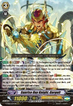 Sunrise Ray Knight, Gurguit [G Format] Card Front