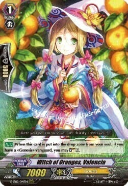 Witch of Oranges, Valencia [G Format] Card Front