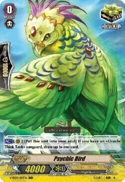 Psychic Bird Card Front