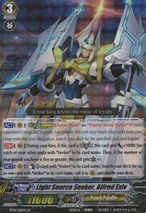 Light Source Seeker, Alfred Exiv Card Front