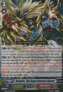 Brawler, Big Bang Knuckle Buster [G Format] Card Front