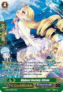 Highest Society, Citron [G Format] Card Front