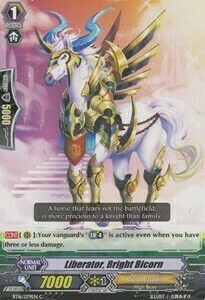 Liberator, Bright Bicorn Card Front