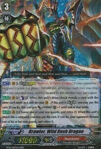 Brawler, Wild Rush Dragon Card Front