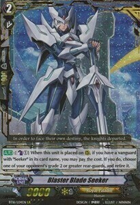Blaster Blade Seeker Card Front