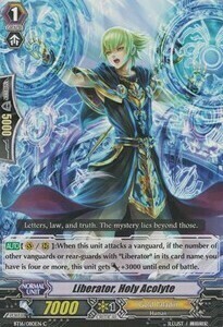 Liberator, Holy Acolyte Card Front