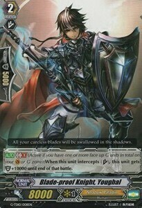 Blade-proof Knight, Youghal Card Front